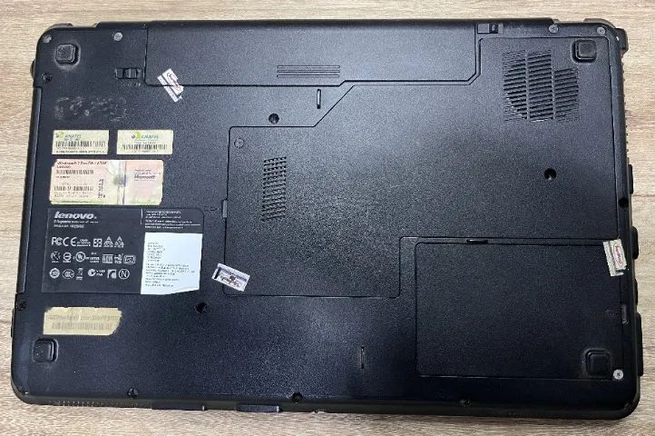 Notebook Lenovo G550 Core 2 Duo 4GB SSD 120GB Usado Funcionando - Foto 5
