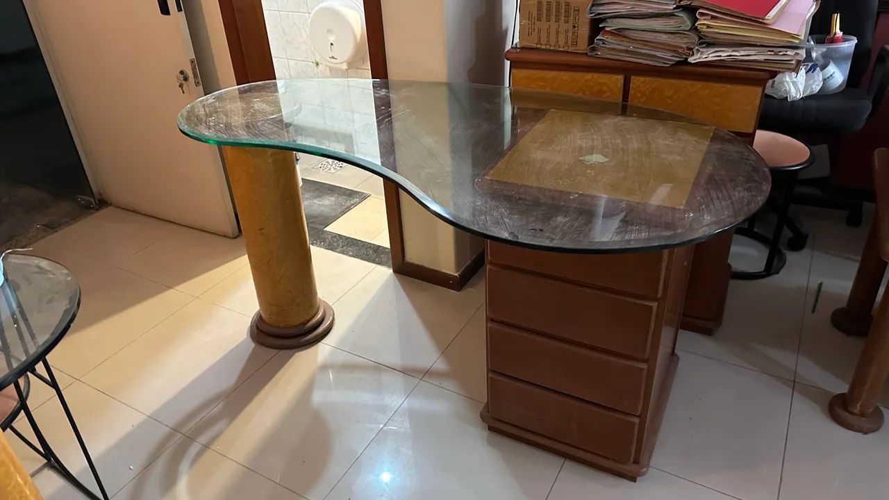 2 mesas de vidro por R$990,00 cada! - Foto 2