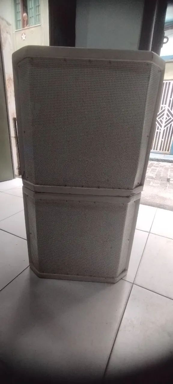 Par de Sub Grave ativo e passivo de 15 polegadas de 600w RMS 