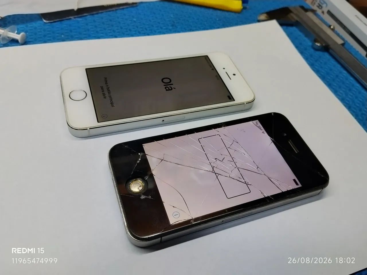 Kit iphone 5s e iphone 4s leia o anuncio - Foto 2