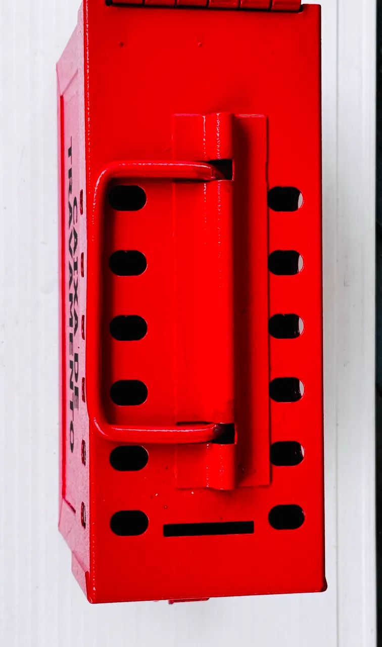 Caixa De Travamento Bloqueio De Energia Grupo Lockout Tagout - Foto 3