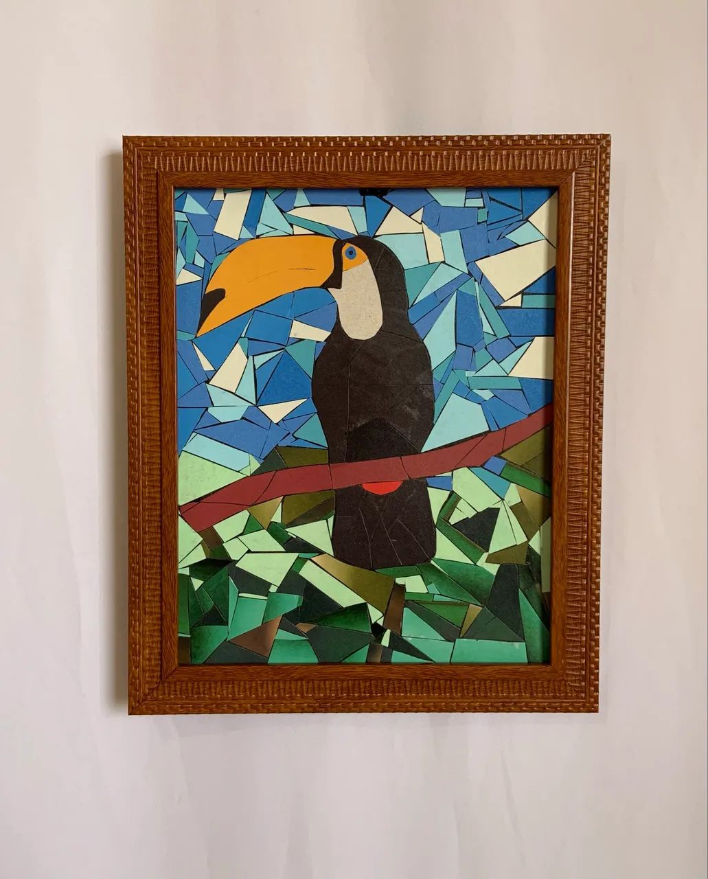 Quadro decorativo tucano - Foto 3