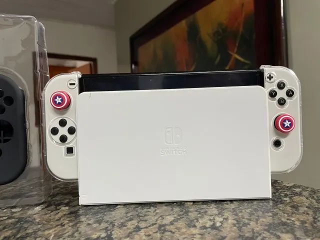 NINTENDO SWITCH OLED + ACESSORIOS  - Foto 2