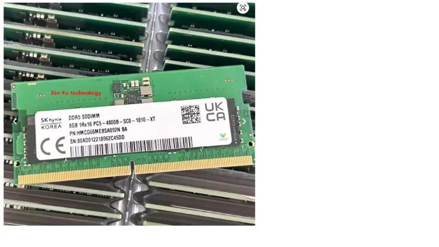 02x8GB Memória Udimm Sk Hynix 8gb Ddr5 1rx16 Pc5-4800b-uc