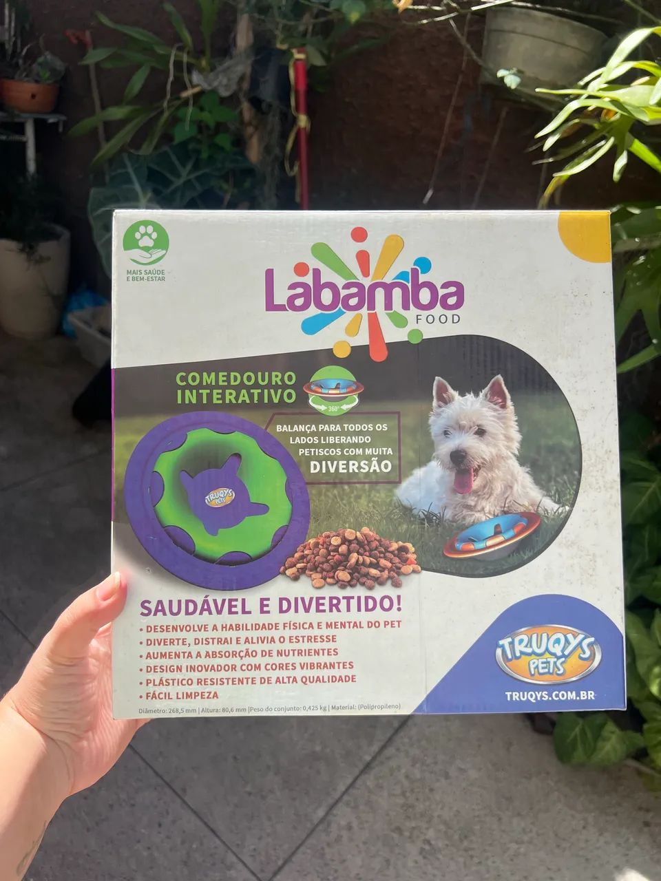 Comedouro interativo pet