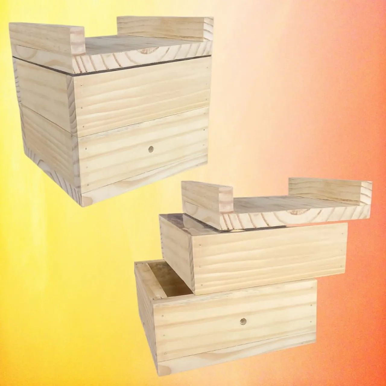 Caixa impa modular para abelhas sem ferrão - Foto 4