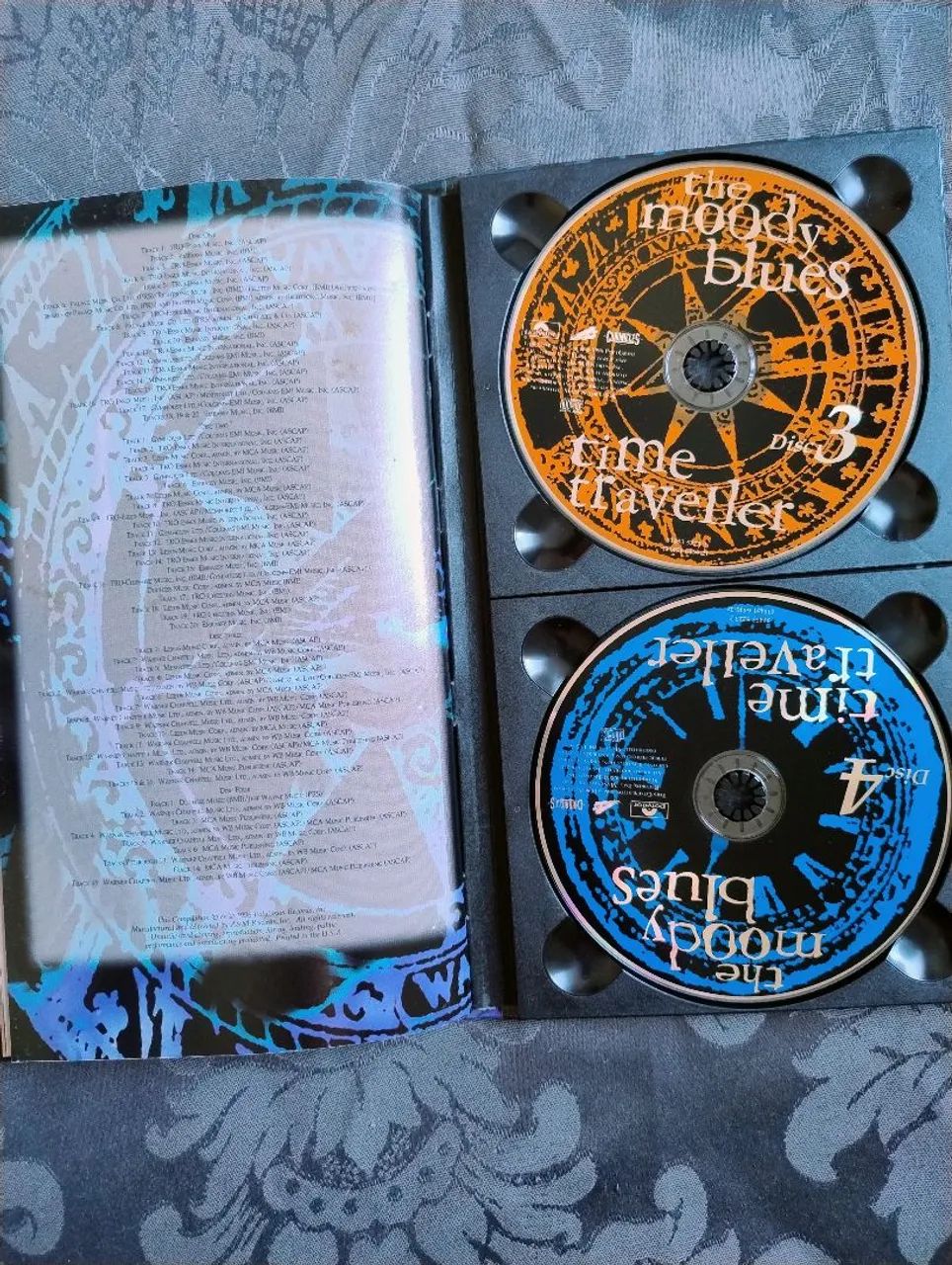 Box 5 CDs The Moody Blues - Time Treveller / Raríssimo  - Foto 4