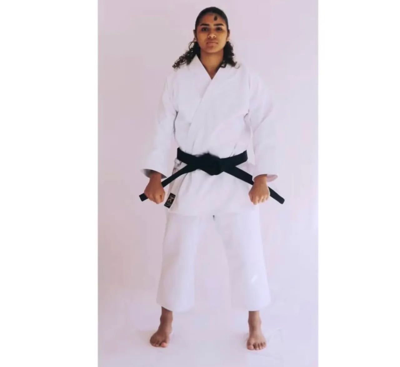 Kimono de karate lona k10 novo  - Foto 2