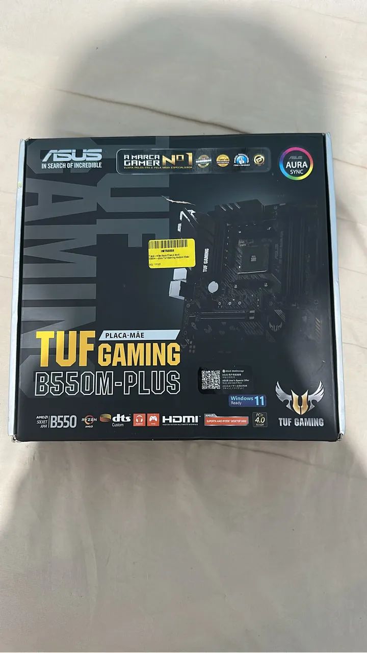Placa mãe B550M PLUS Tuf Gaming (COM NF)