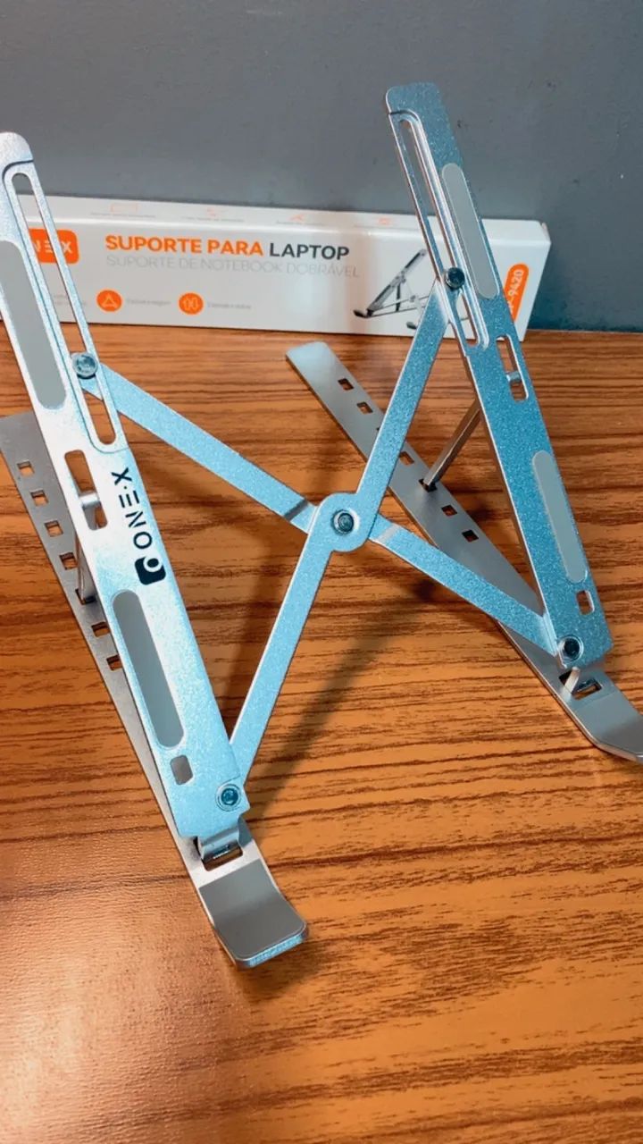 Suporte para notebook dobrável metal