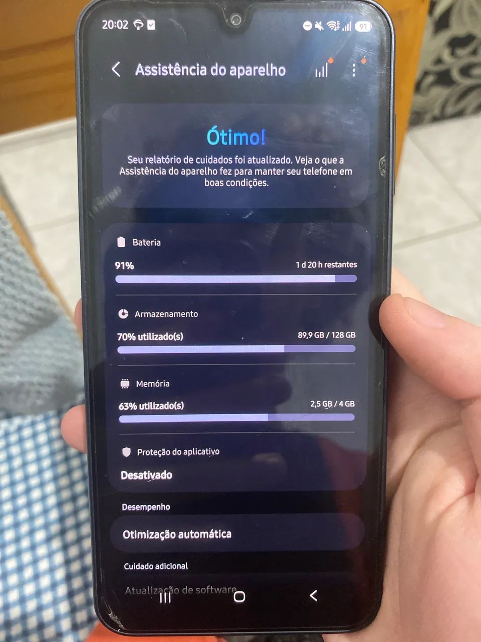Samsung A16 128gb Preto - IMPECÁVEL!!! - Foto 5