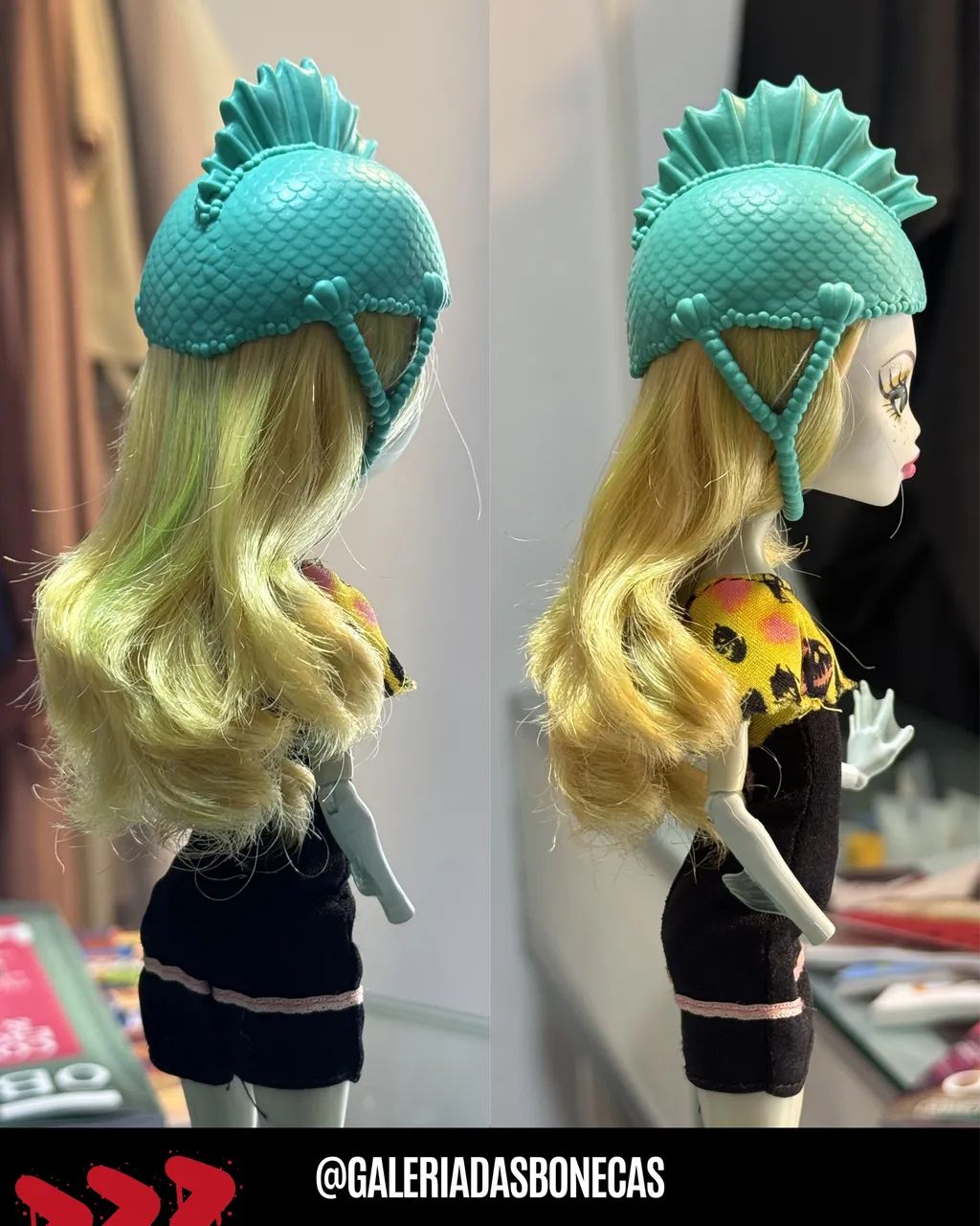 Boneca Monster High Lagoona Roller Maze - Foto 5