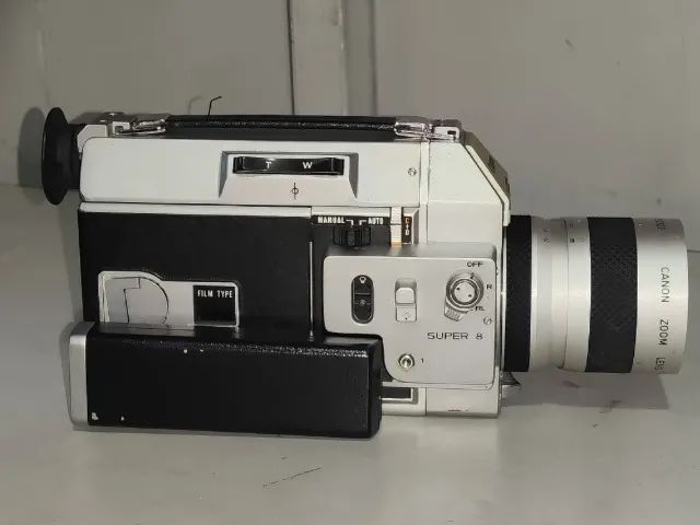 Filmadora Canon Auto Zoom 814 Super 8 Raridade Bom Estado