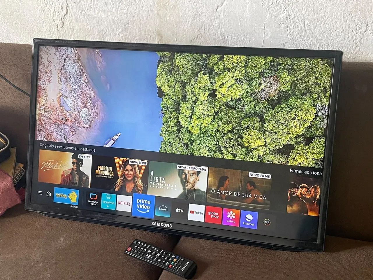 Smart TV 32 Samsung tizen, perfeita - Foto 2