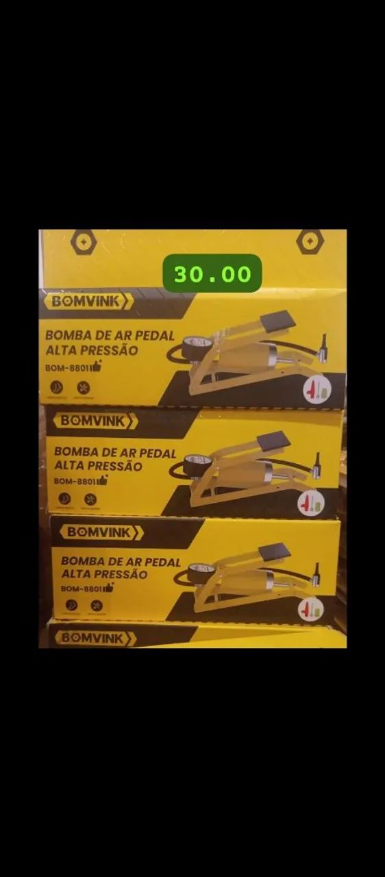 Bomba prática c os pés 