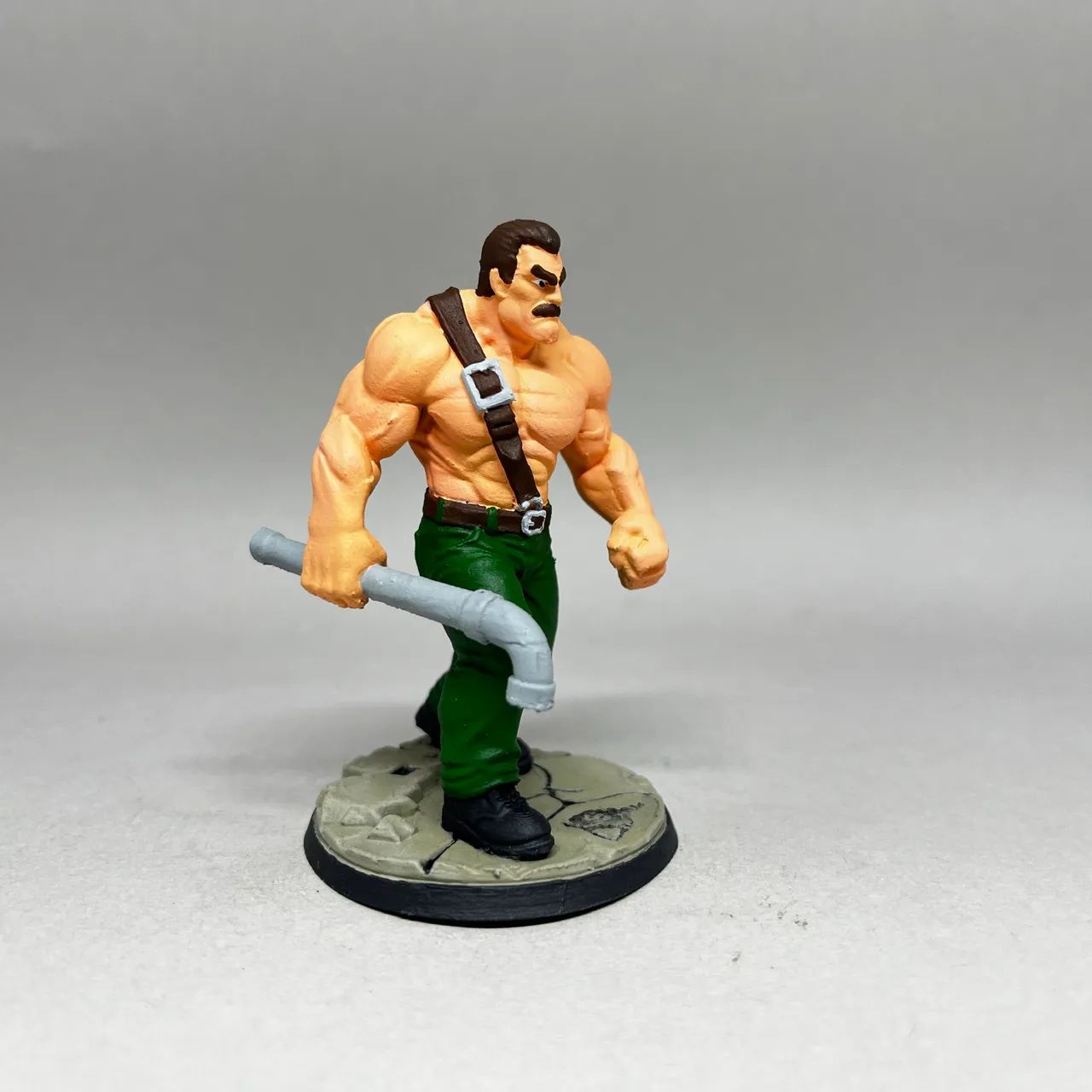 Miniatura Mike Haggar Final Fight Impressão 3D