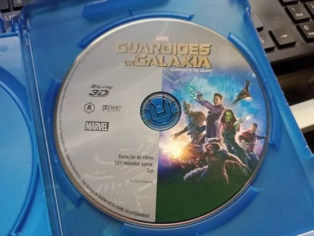 Marvel Guardiões da Galáxia Blu-Ray 3D + Guardiões da Galáxia Blu-Ray - Foto 3