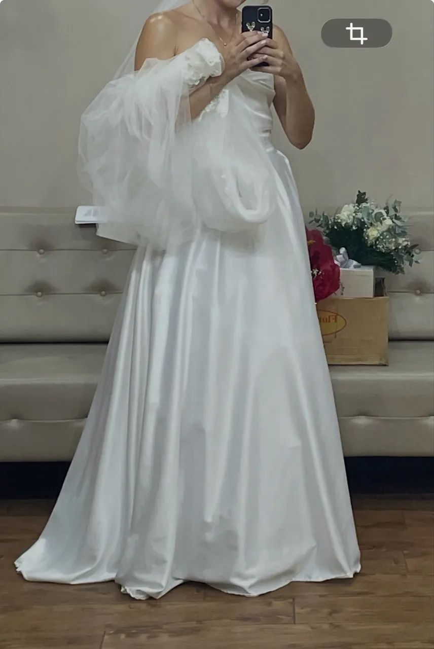 Vestido noiva com véu  - Foto 2