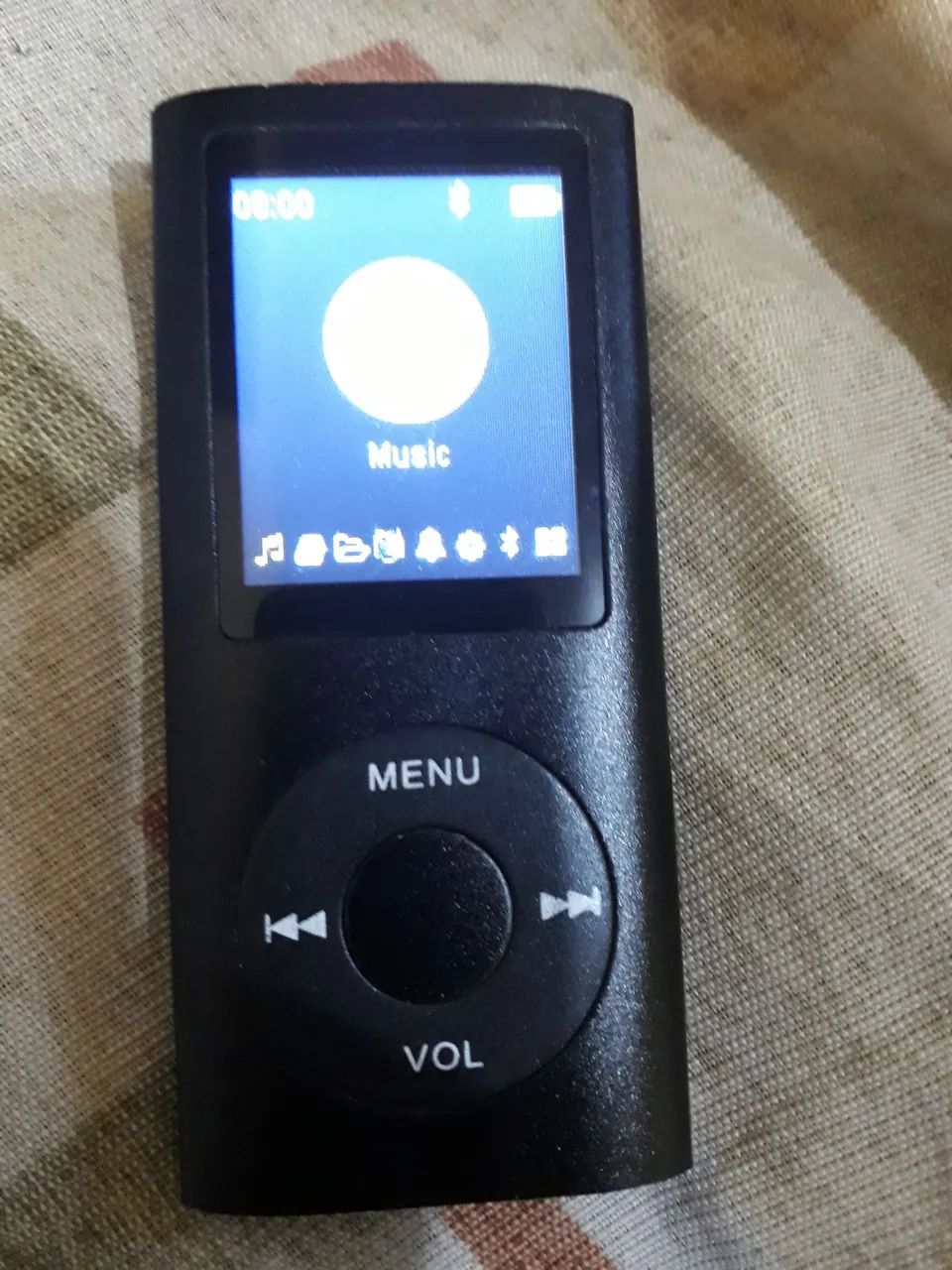 Mp4 player com bluetooth