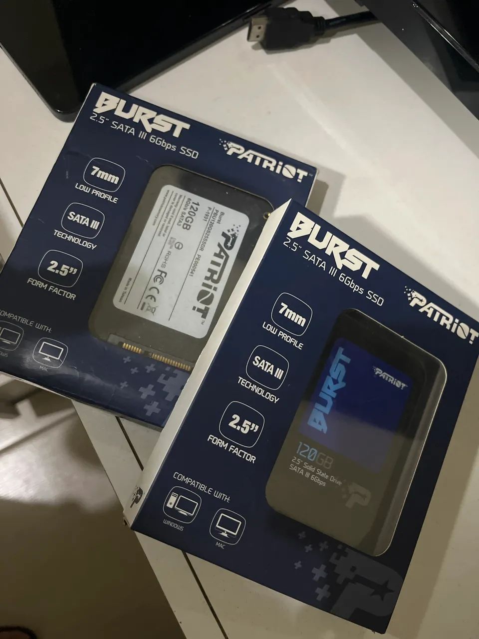 2 - SSD SATA III 120 GB