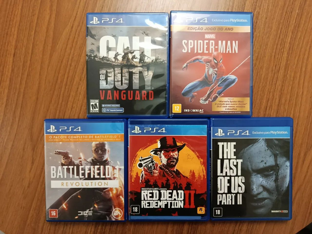 Playstation 4 FAT (PS4 FAT) + 2 Controles + 5 Jogos + HD externo de 500GB. (Usado). - Foto 6