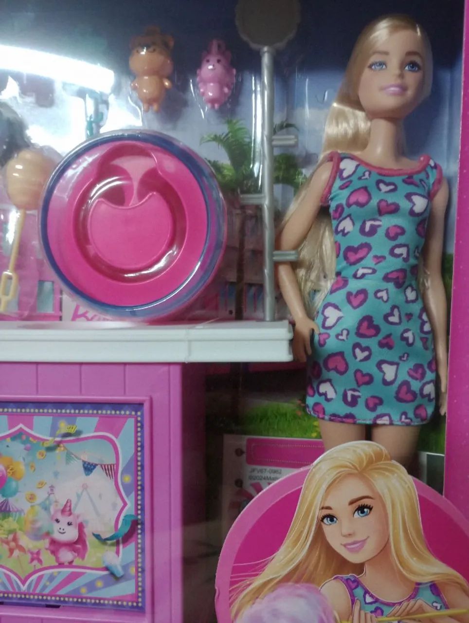 Playset Boneca Barbie Barraca de Algodão Doce  - Foto 2
