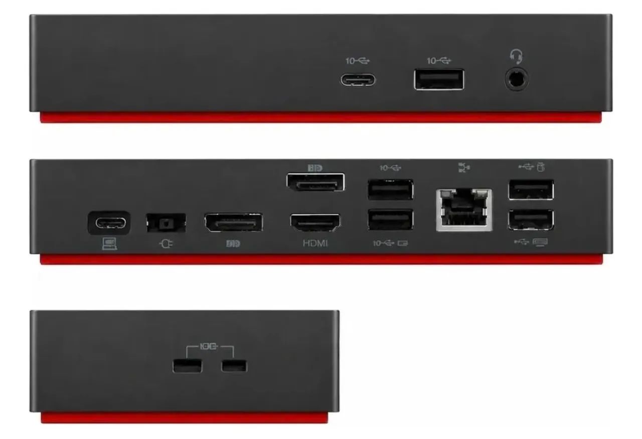 Docking Station Lenovo Usb-c Dock - 40ay0090br - Foto 2
