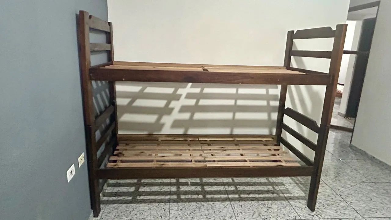 Cama beliche madeira maciça  - Foto 3