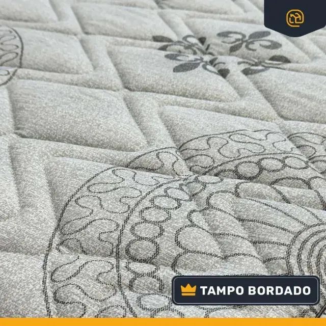 Base cama solteiro + colchão d33 solteiro - Foto 3