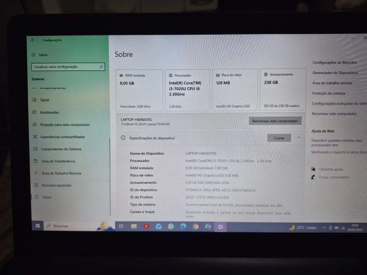 Notebook ASUS VivoBook 15 X540UAR - Foto 3