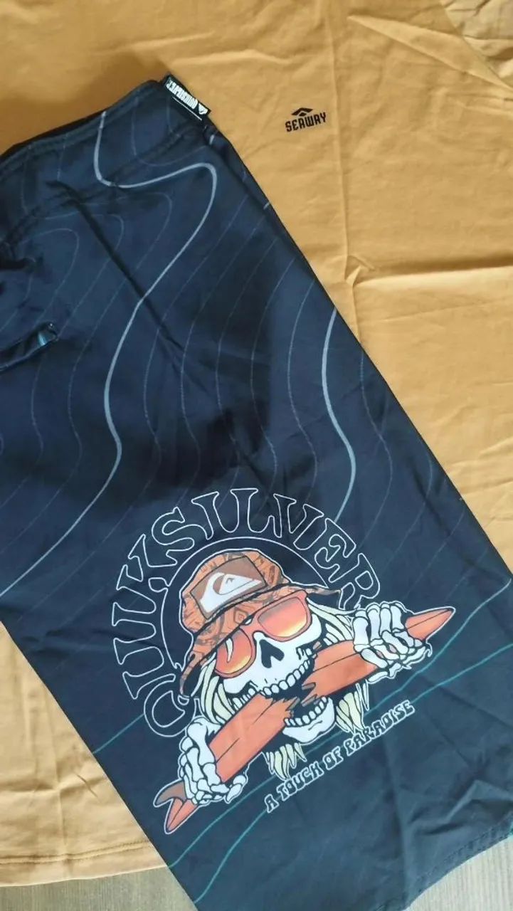Short elastano bolso de zíper (TAM do 38 ao 44)  - Foto 5