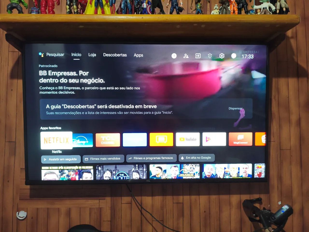 Smart tv tcl 55 polegadas bluetooth  - Foto 3