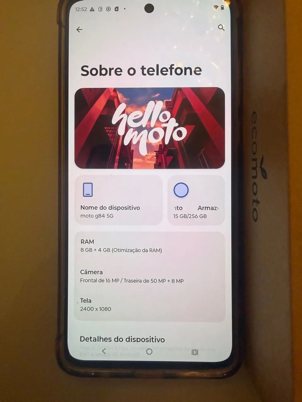 Celular moto G84- 256gb - Foto 3