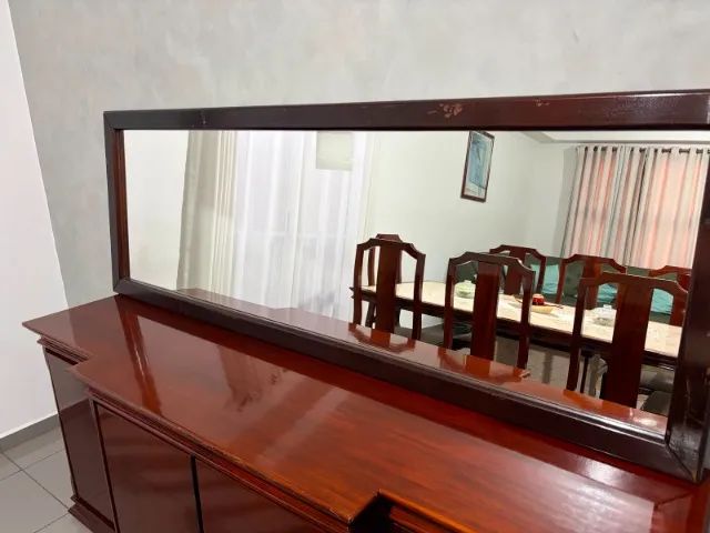Conjunto de Sala de Jantar (Mesa, Buffet e Espelho) - Foto 4