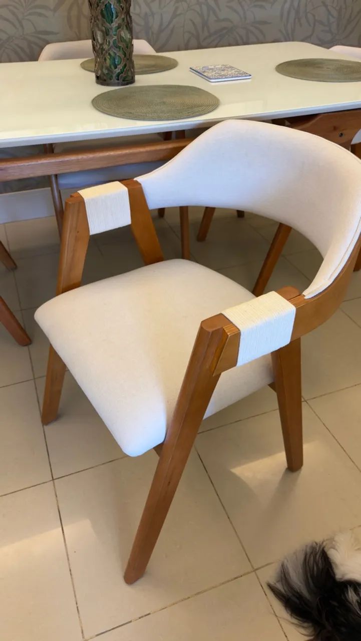 Mesa  de jantar com 4 cadeiras premium  - Foto 5