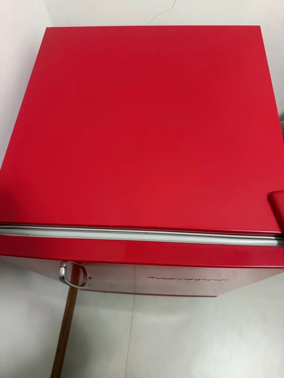 Frigobar retrô Brastemp vermelho  - Foto 2