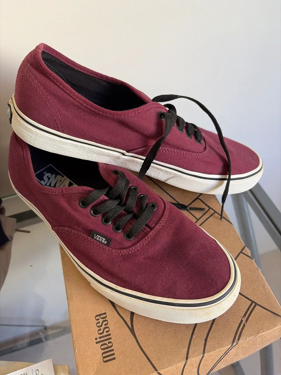 Sapato Original Vans Vinho  - Foto 3