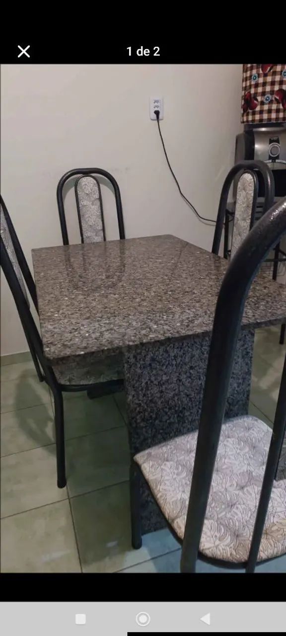 Mesa com 4 cadeiras - Foto 2