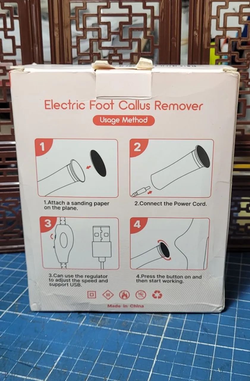 REMOVEDOR ELÉTRICO DE CALOS COM LIXAS DESCARTÁVEIS JÁ NO BRASIL  - Foto 6