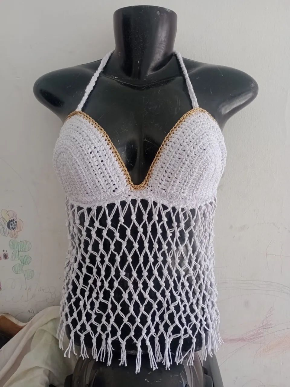 BLUSA DE CROCHÊ