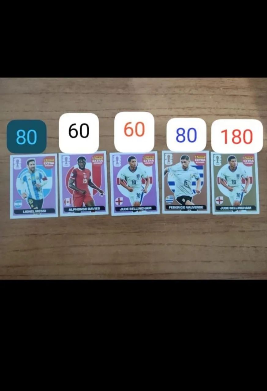 Figurinhas legends 