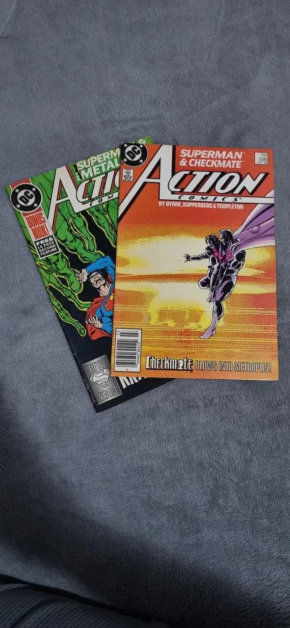 Action Comics n° 598 e 599 | HQ Importada - Foto 2