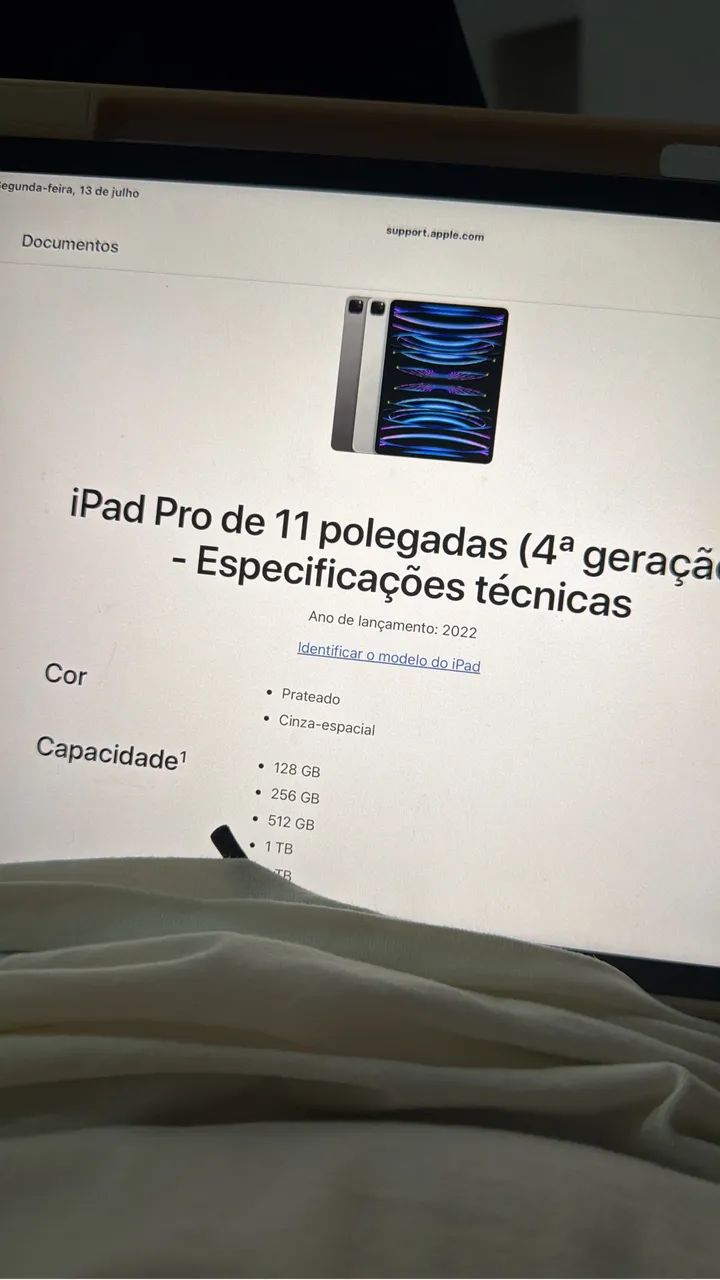 iPad Pro , 4 geração m2 , 256 gb  - Foto 3