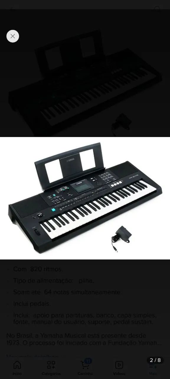 Teclado novo  - Foto 3