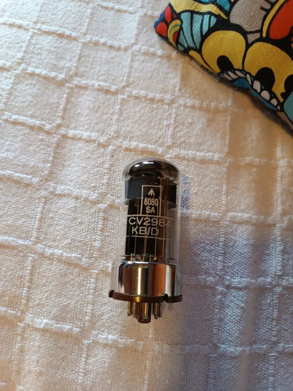 Válvula de potência Mullard 6080 NOS - Foto 2