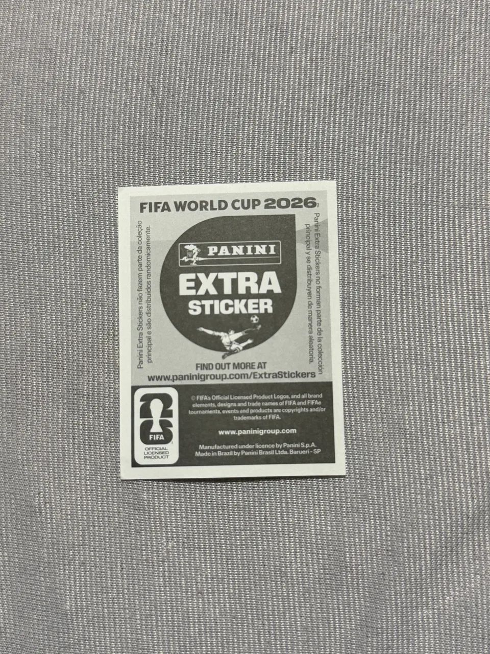 figurinha Extra Sticker prata do Luka Modric - Foto 2