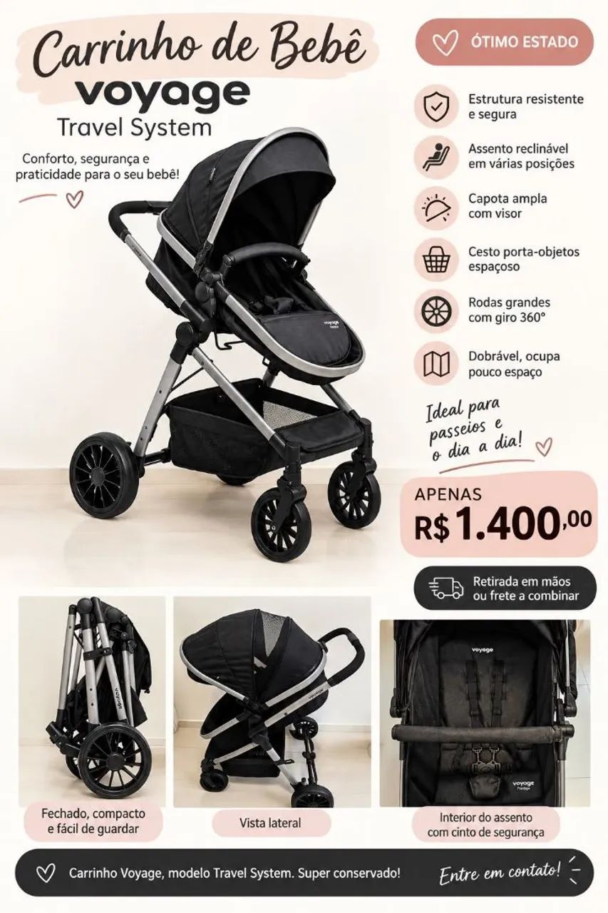 Carrinho de bebê! 