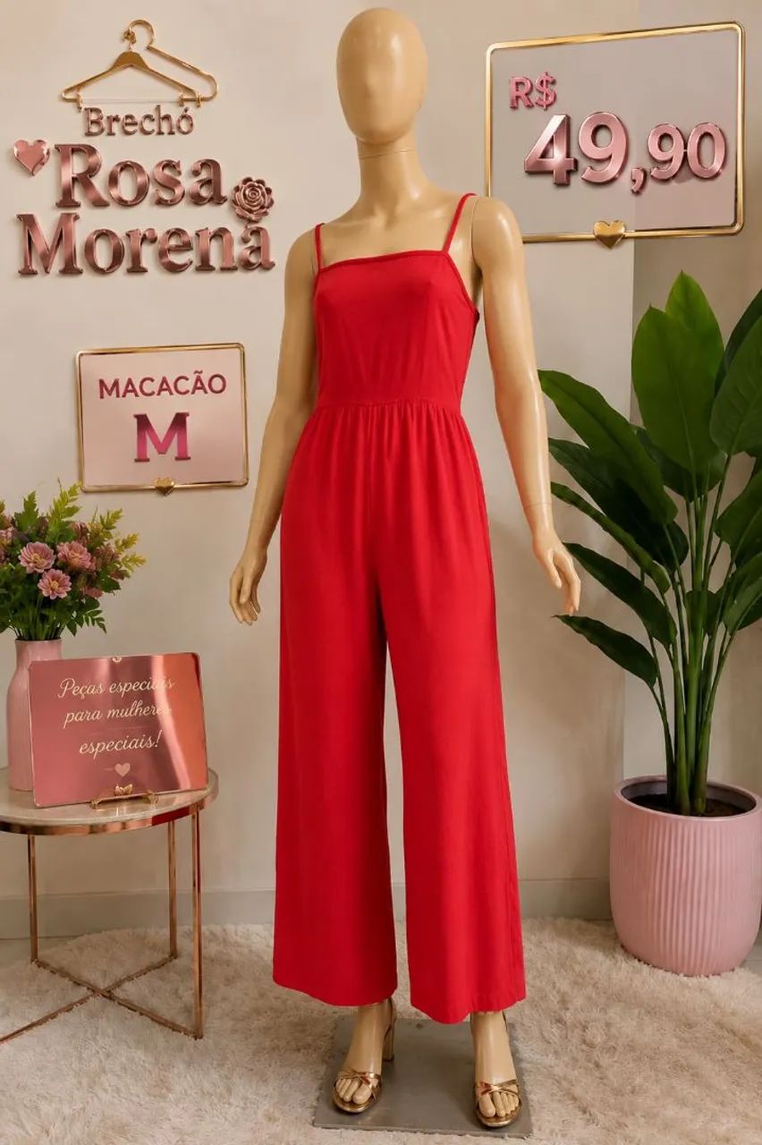 Macacão pantalona 