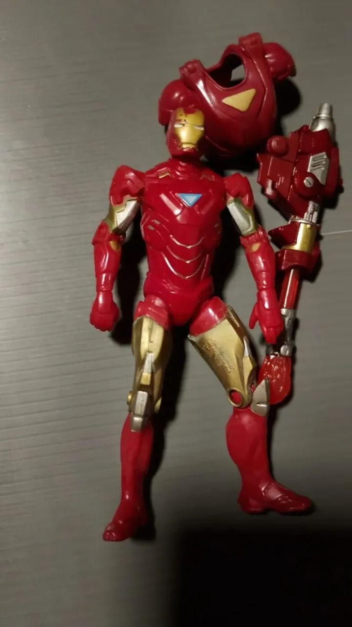 6-pack IRON MAN armors. escala 3,75" - Foto 5