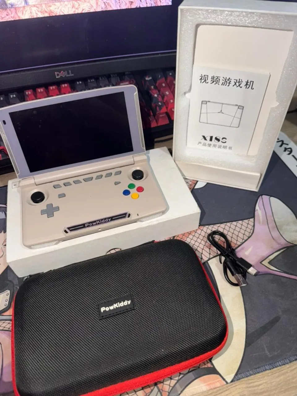 中古品　ANBERNIC RG353V クリアパープル ANBERNIC RG353V 16GB+256GB Roxa Translúcida - Consoles de Vídeo